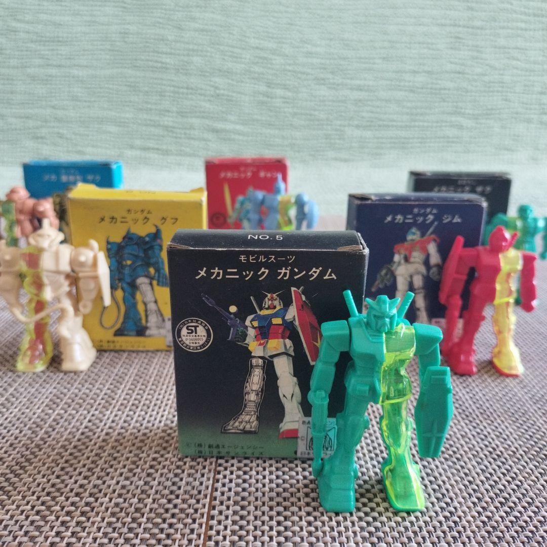 D*A様 クローバー メカニック ガンダム 6体セット（1980年代前半物）