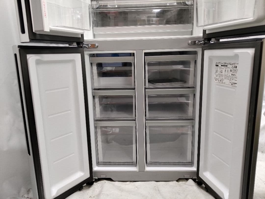 AQUA 420L　2022年製ノンフロン冷凍冷蔵庫　AQR-TZ42M（S）形