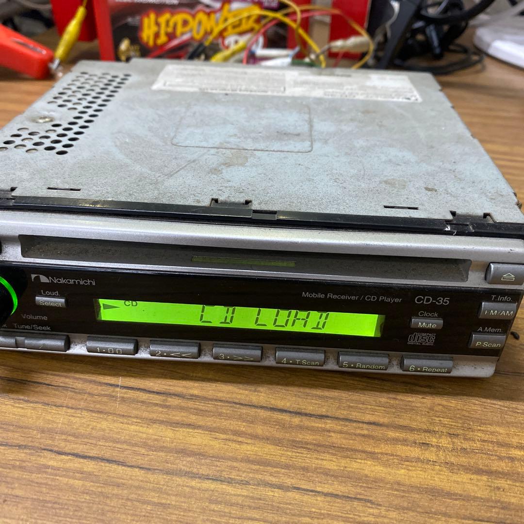 ナカミチ　CDデッキ　当時物　80ヒーロー