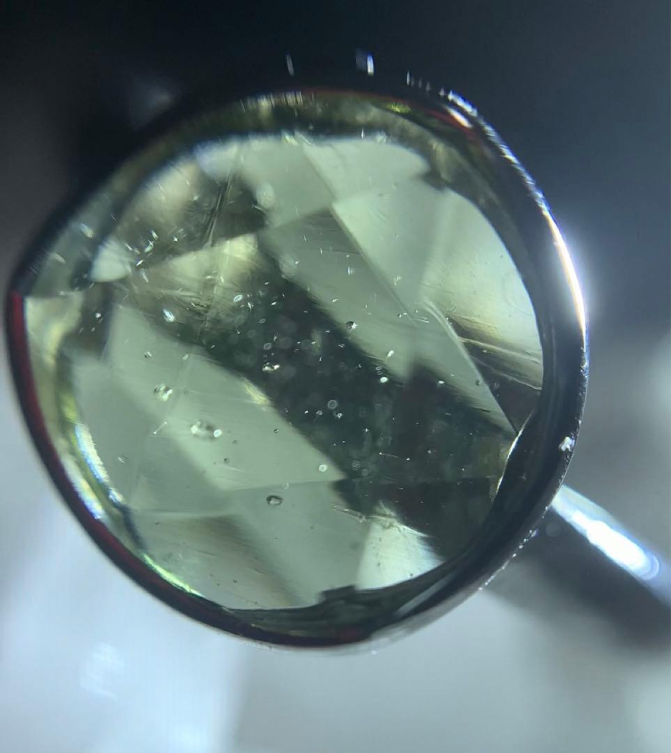 ★Manakali ★ 【高品質】モルダバイト　六芒星　リング