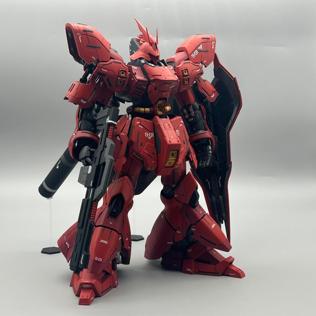 【ぽーぼる】MGサザビーver.ka 　塗装済完成品