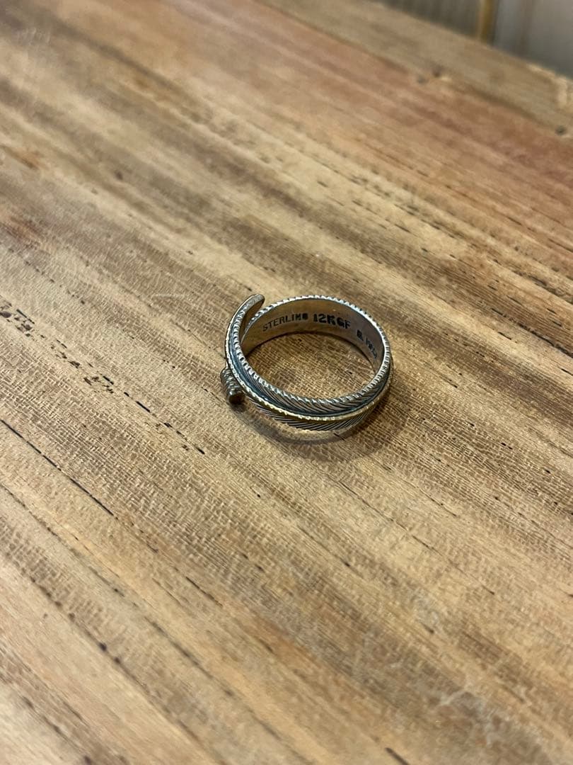 2*4様 H.MACE ナバホ フェザーリング　インディアンジュエリー　ster