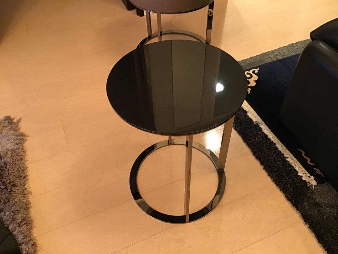 極美品　B&B italia サイドテーブル　フランク　高級。カッシーナ