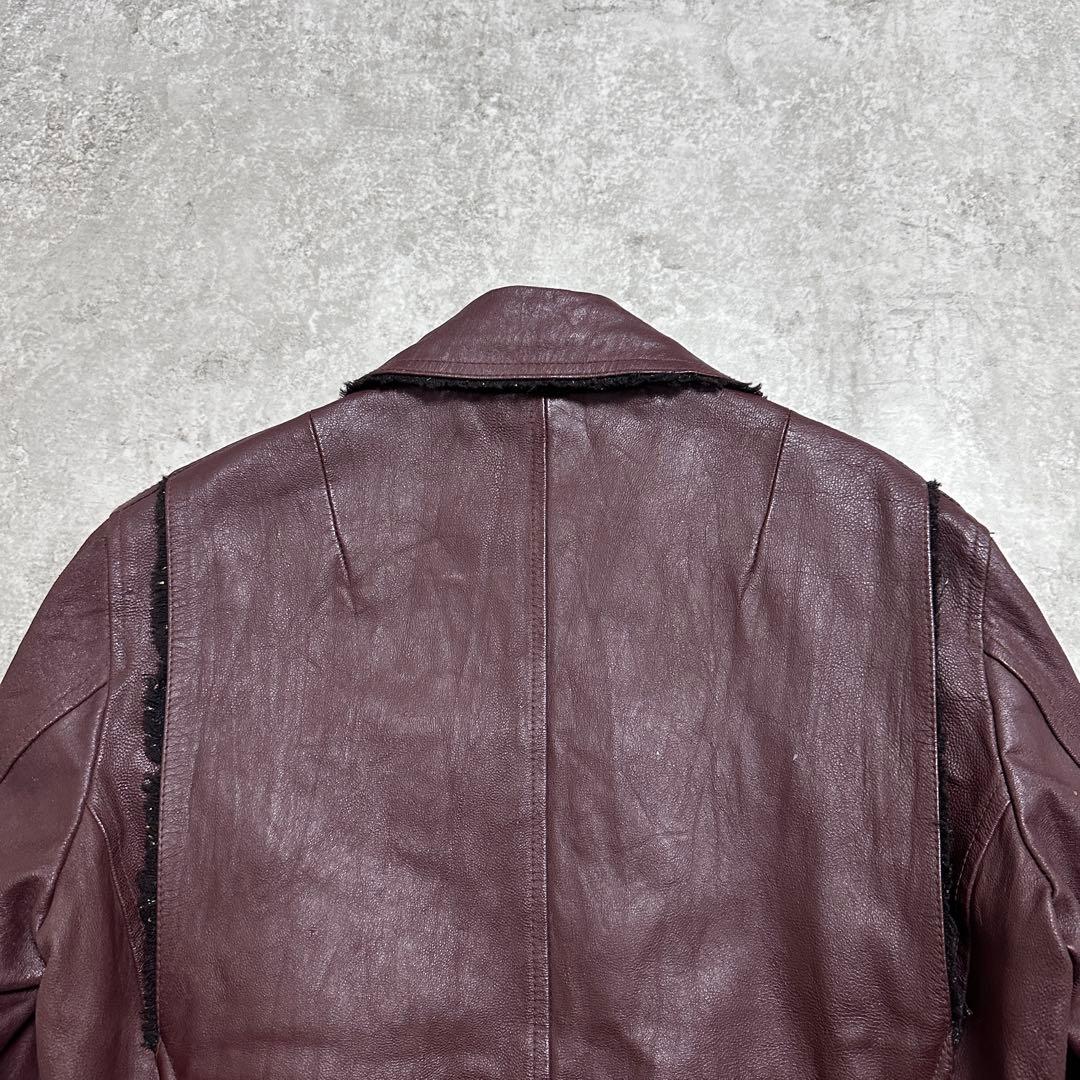 ジャケット・アウター 00s KATHARINE HAMNETT leather jacket