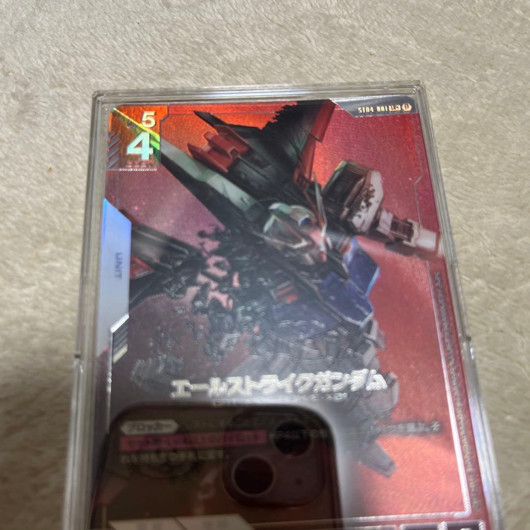 ガンダムカードゲーム エールストライクガンダム ベータ版 パラレル LR+