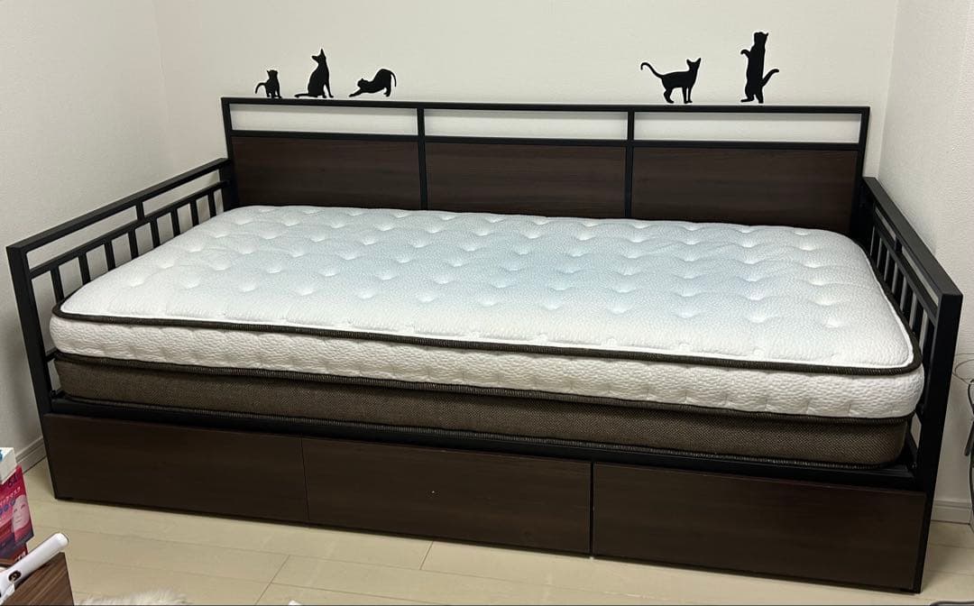 【引き取り可】カウチベッド　マットレス