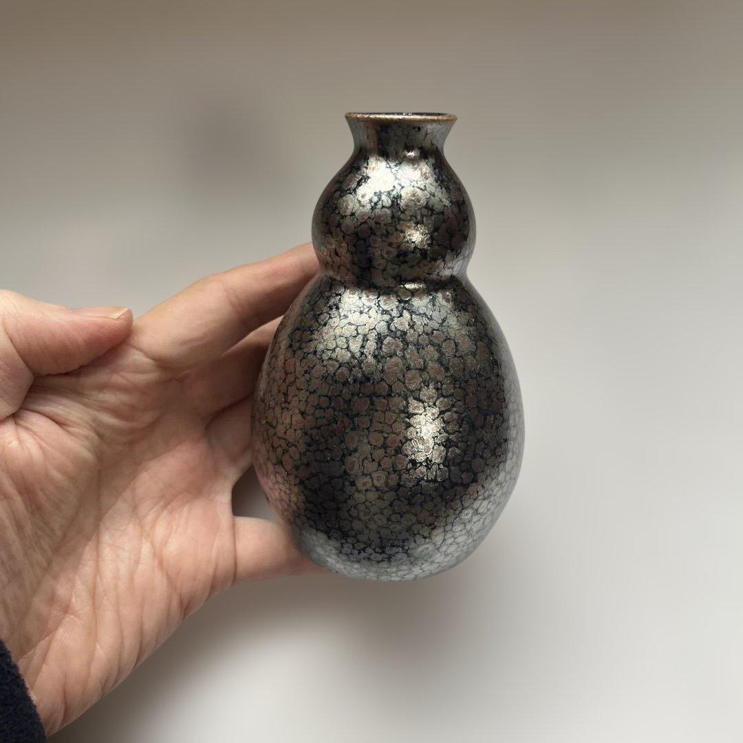 【佐々木禅】　徳利　天目