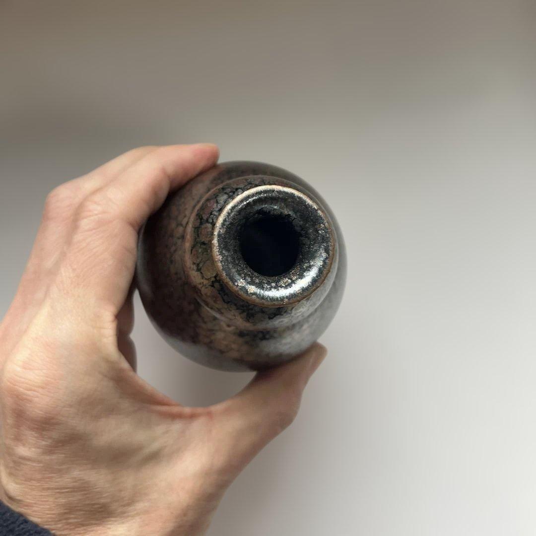 【佐々木禅】　徳利　天目