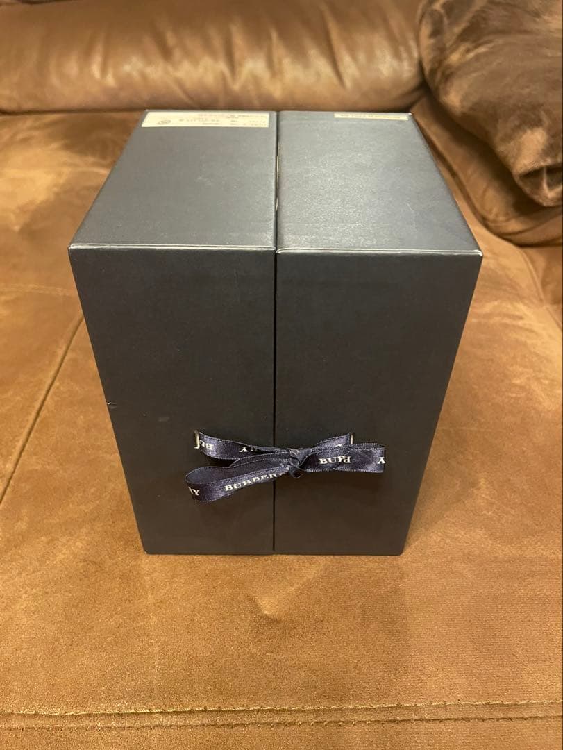 【希少】Burberry くま　人形　ぬいぐるみ　チェック柄ハンカチーフ