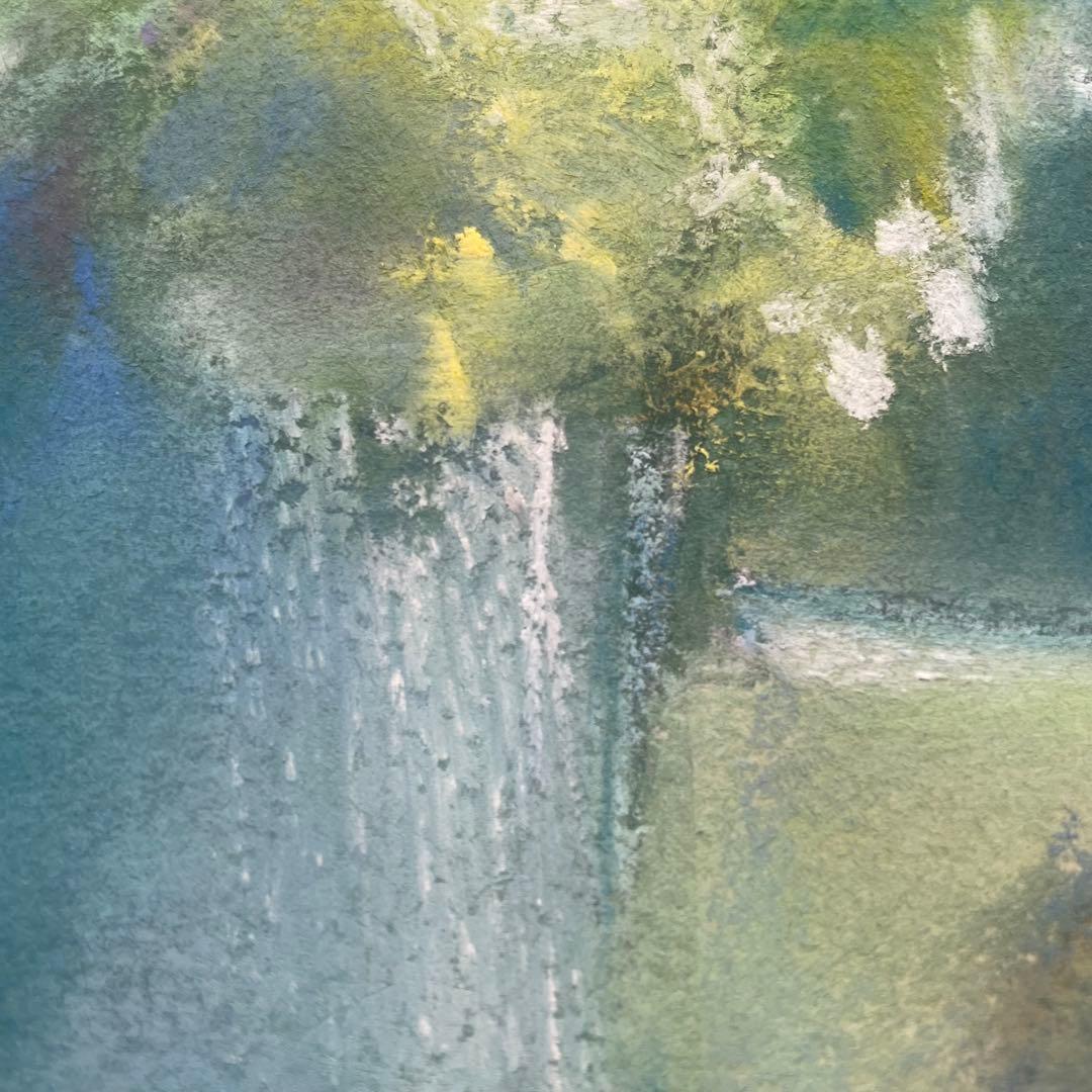 パステル画/色褪せない花束の贈り物/癒し/ヒーリング/パワースポット/ビバーナム