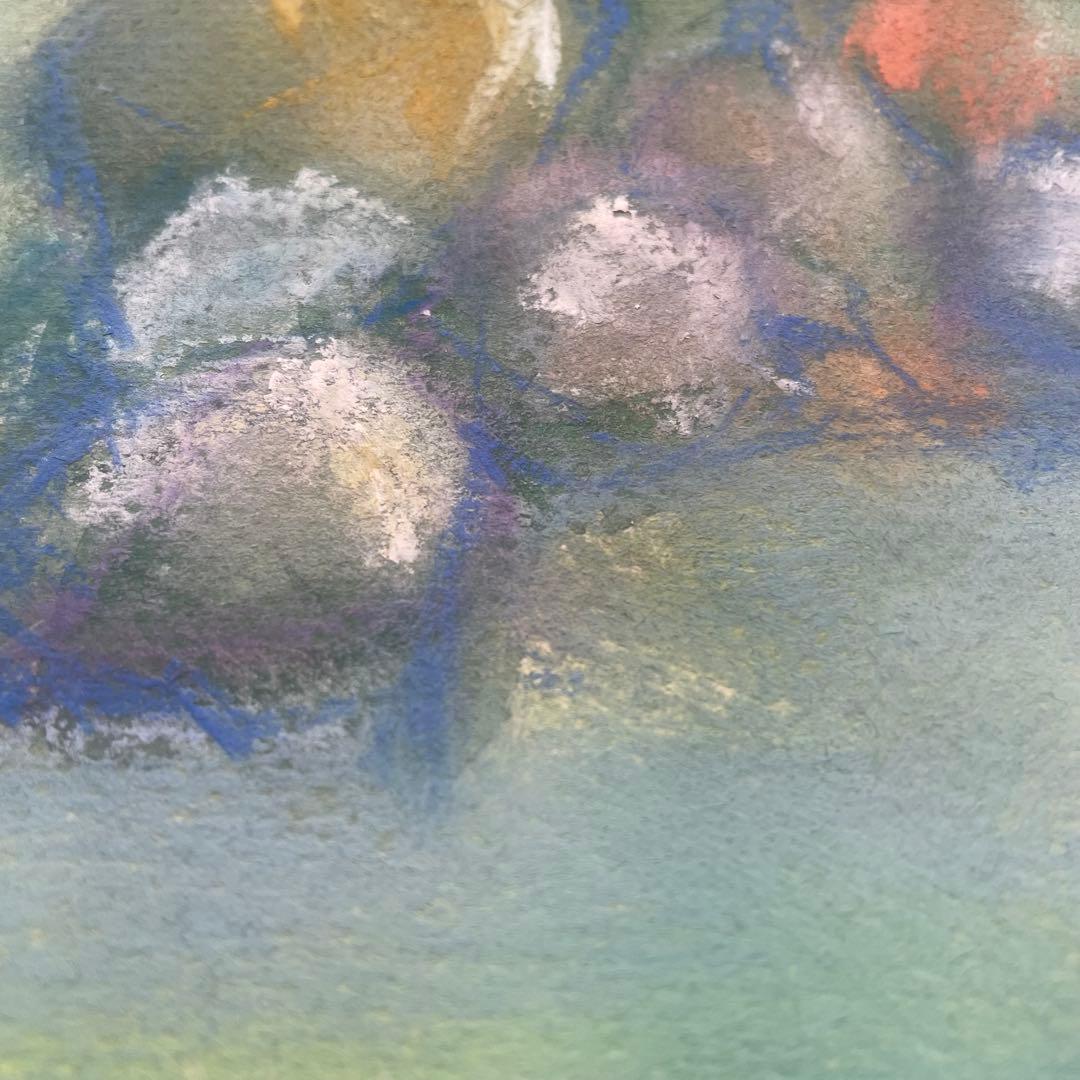 パステル画/色褪せない花束の贈り物/癒し/ヒーリング/パワースポット/ビバーナム