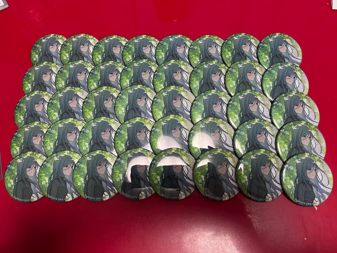 プロセカ 日野森雫 グリッター缶バッジ カラフェス