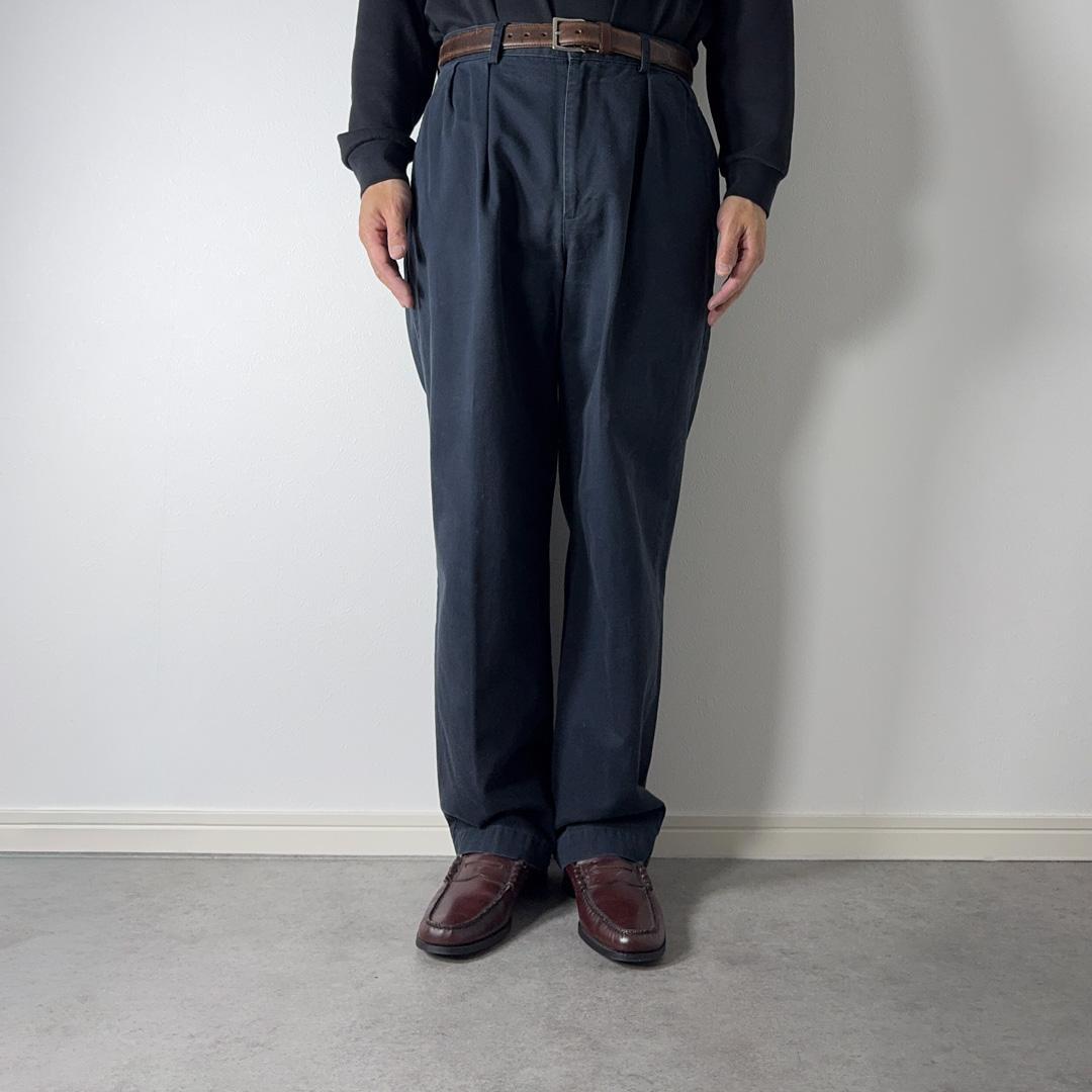 90sUSA製PoloRalphLaurenポロチノANDREW W32 古着