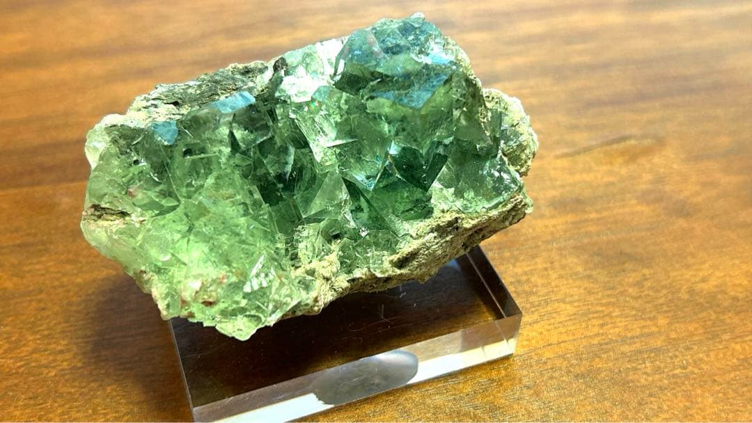 中国　湖南省産　フローライト　原石