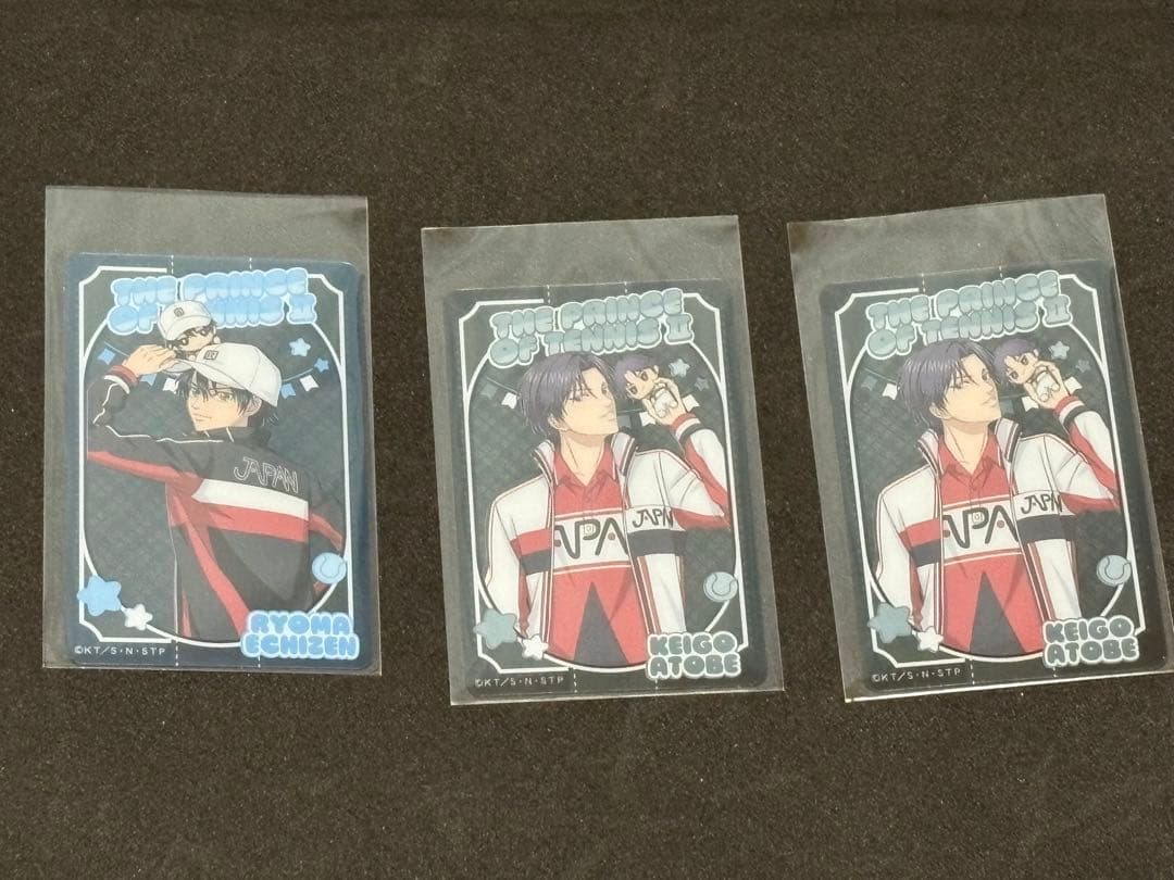 【ブロッキー3個】新テニスの王子様　テニみくじ　ブロッキー未開封1+越前+徳川