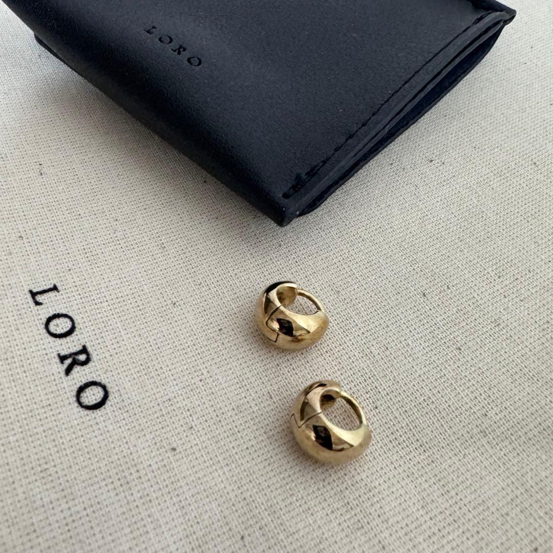 LORO ロロ P pierce 01 ゴールド