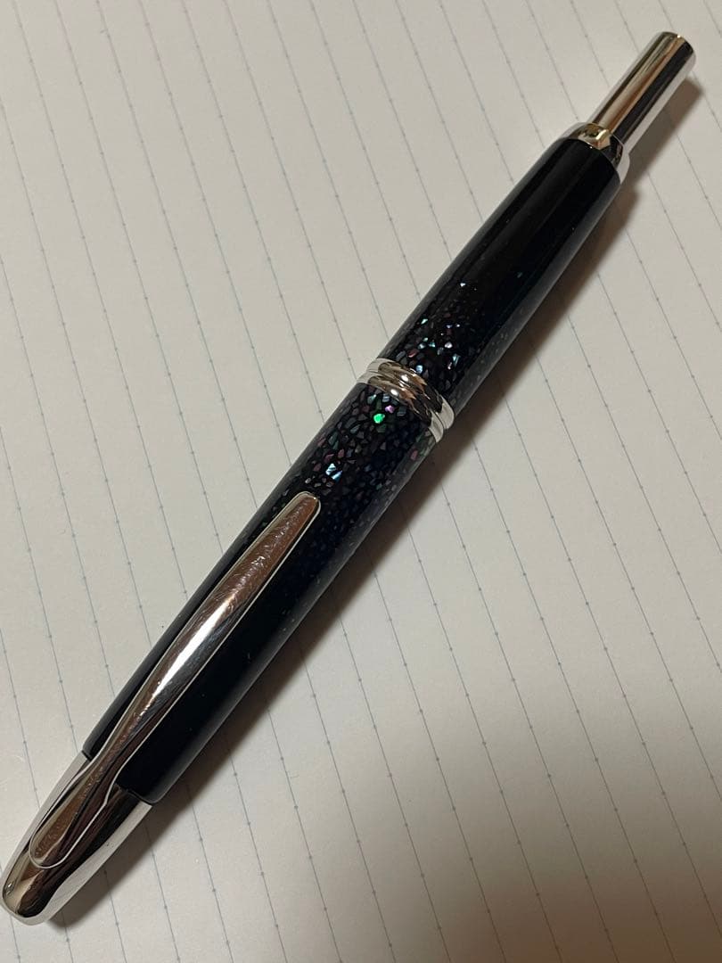 八*重様 PILOT 万年筆　キャップレス螺鈿　F 細字