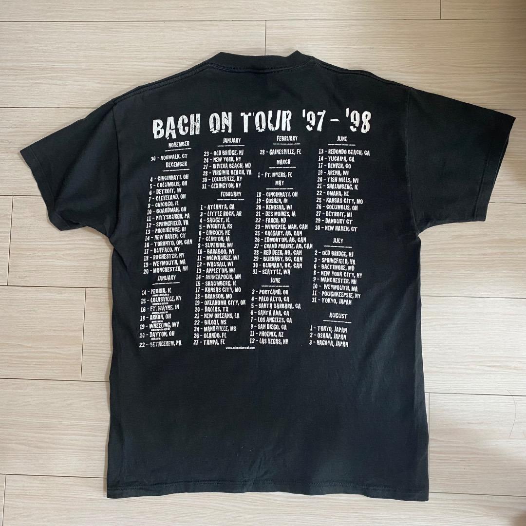 90s USA製 バンドTシャツ BACH ON TOUR ’97–’98