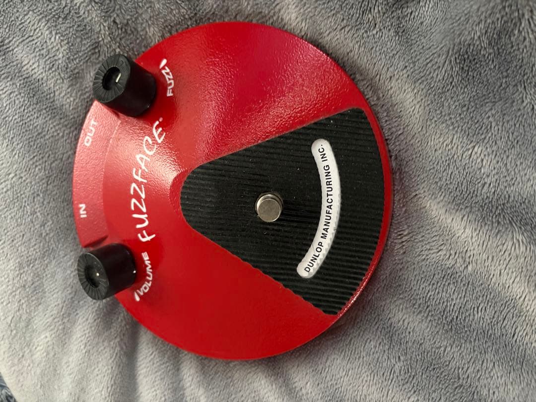 Fuzz Face ギターエフェクター レッド