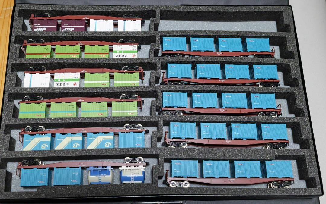 【Nゲージ】TOMIX コキ5500 11両 コンテナ44個付