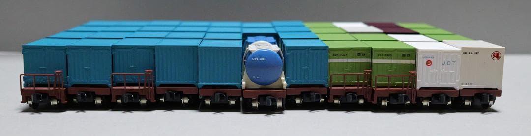 【Nゲージ】TOMIX コキ5500 11両 コンテナ44個付