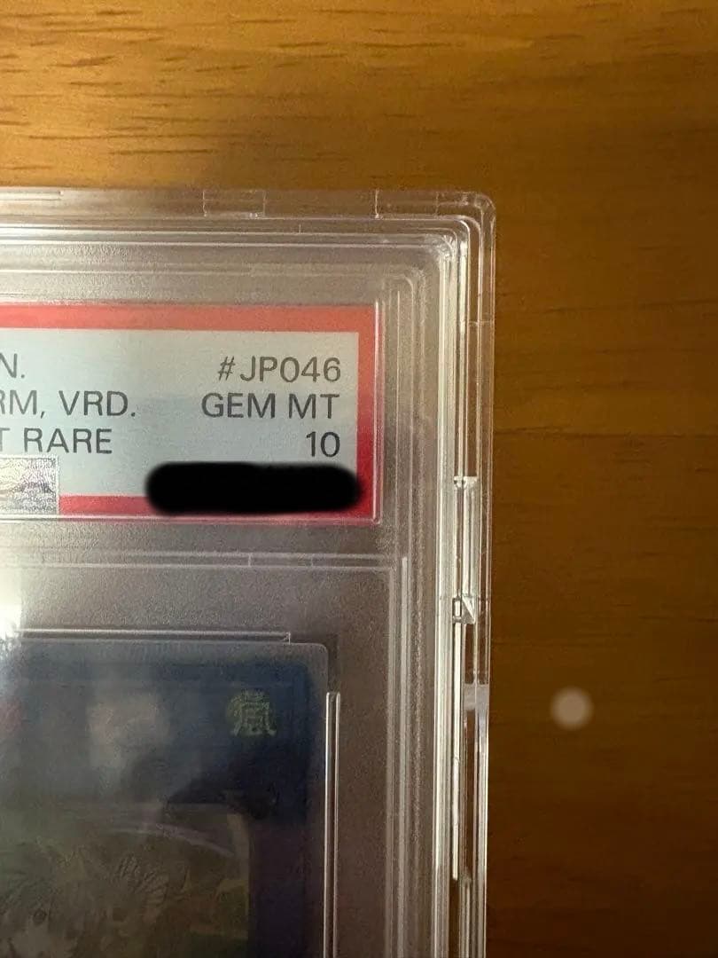 蒼翠の風霊使いウィン シークレットレア 20th PSA10