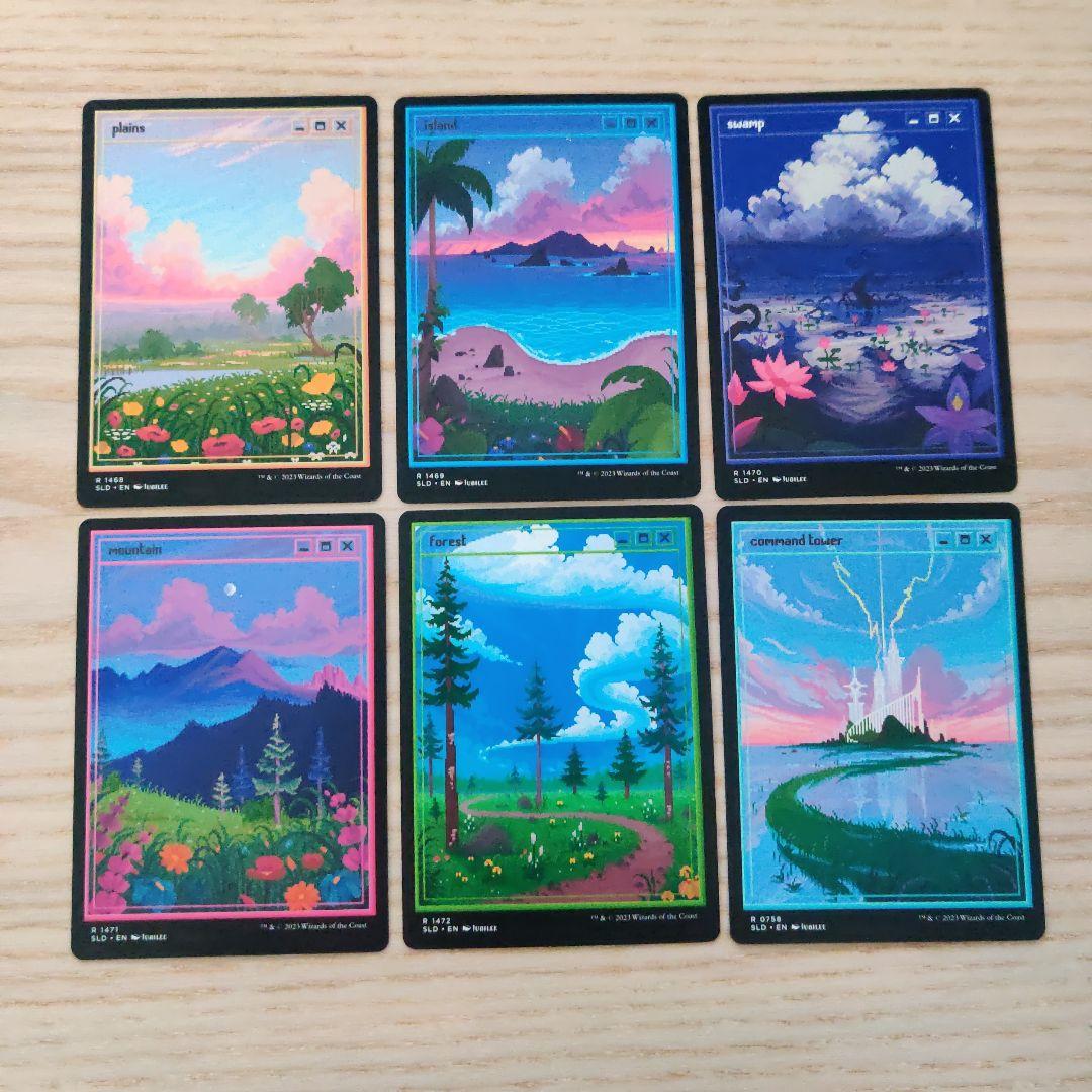 Secret Lair PixelLands_v02.jpg 1箱SLD MTG