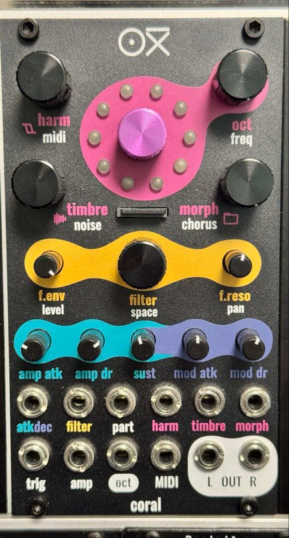 Oxi Instruments Oxi Coral モジュラーシンセ