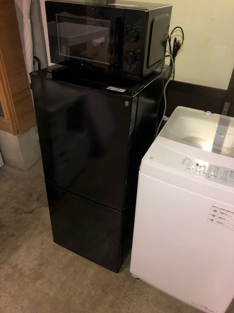 高年式ニトリ2022年製　冷蔵庫洗濯機電子レンジset※一部地域配送設置無料