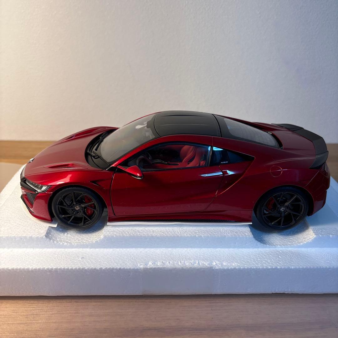 オートアート　ホンダ NSX NC1 1/18 ミニカー レッド