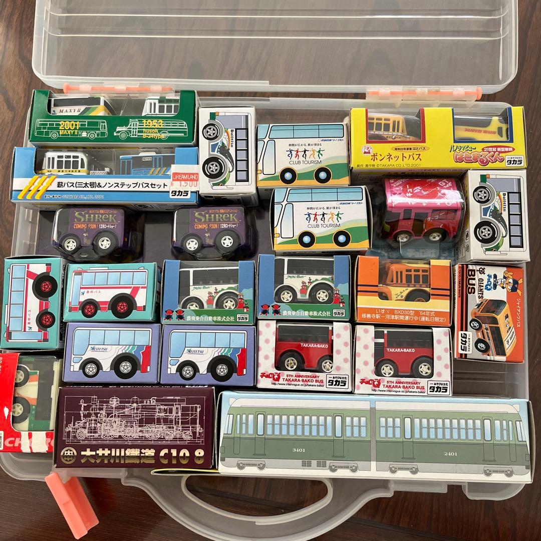 チョロq 大量セット　バス　バイク　レトロ