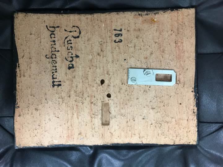 海外の絵画 椿 陶板