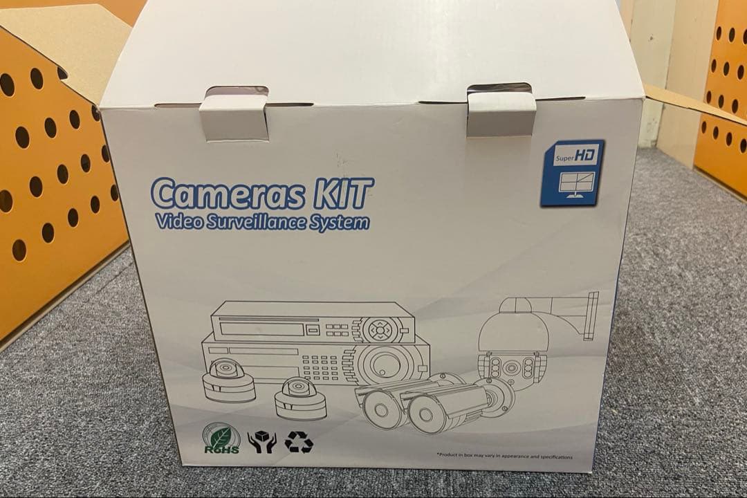 防犯カメラ　4台　新品未使用