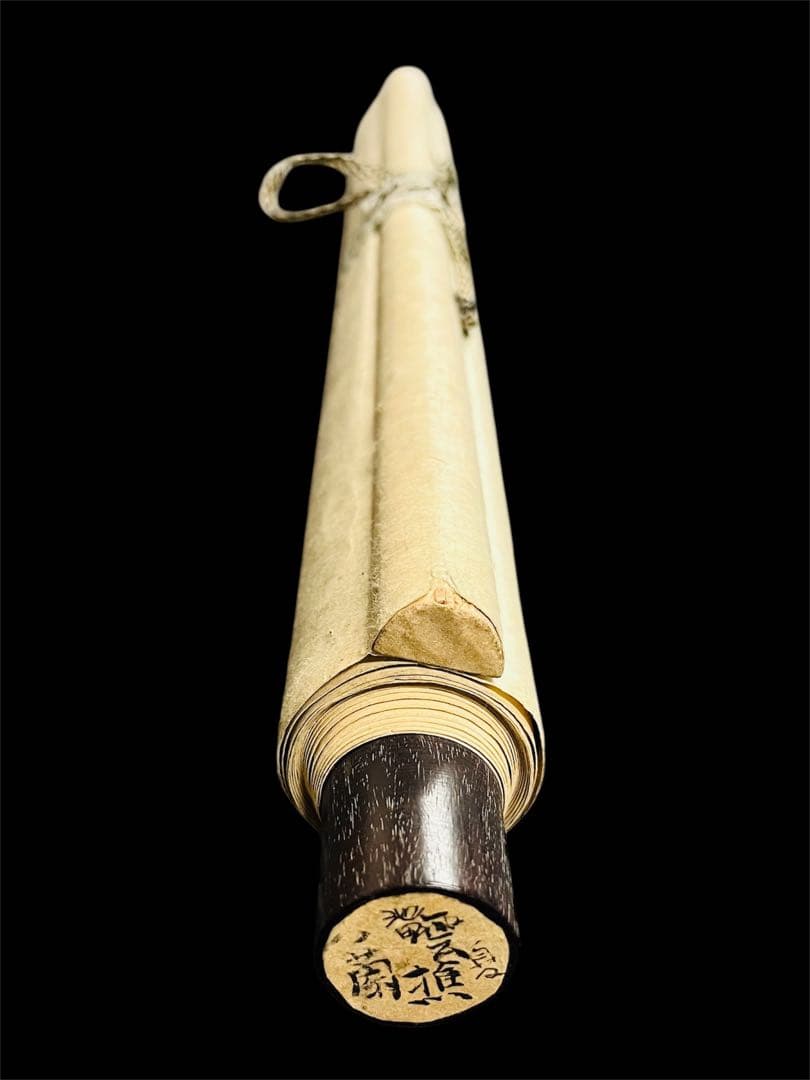 「蘭」 池田雲樵　真作！　貴重な肉筆