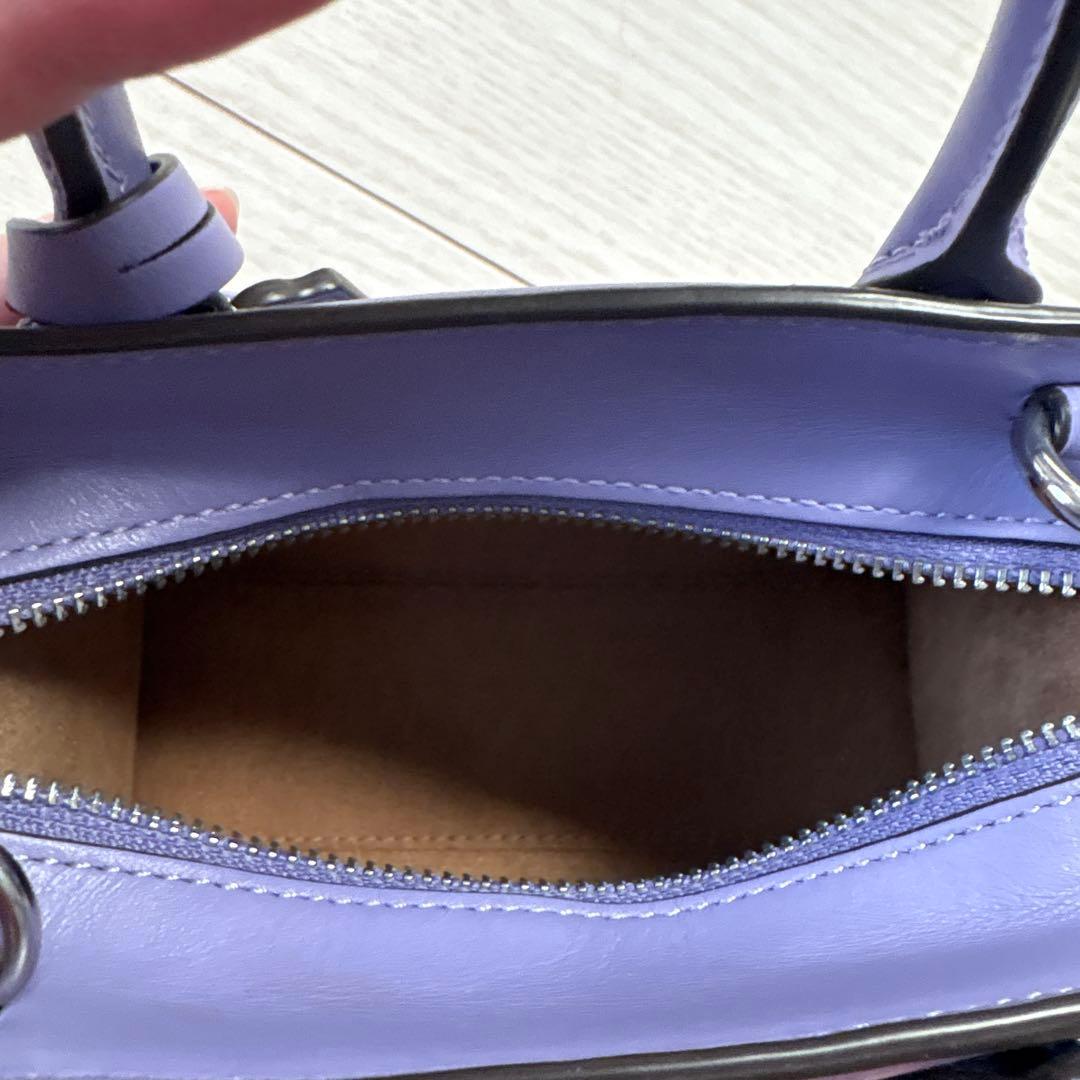 COACH パープル ショルダーバッグ