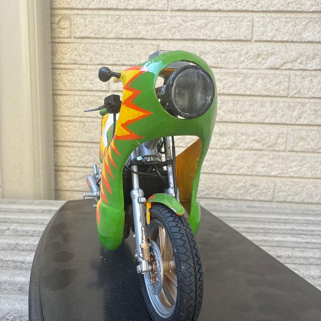 俺のマシン　RG250R 完成品　当時物　旧車會　暴走族　爆発カラー　1/12