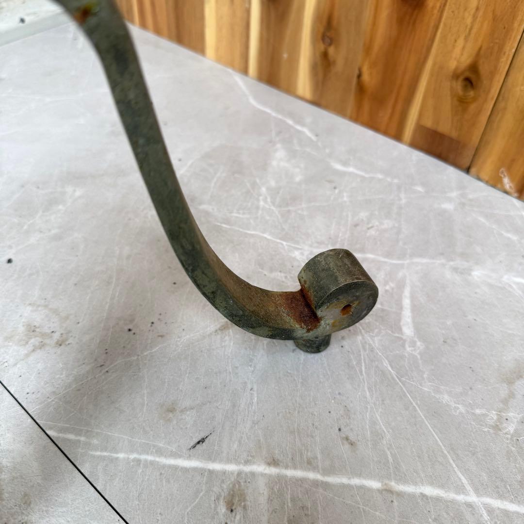 希少品✨ アンティーク家具 サイドテーブル 大理石 円卓 花台 直径31cm