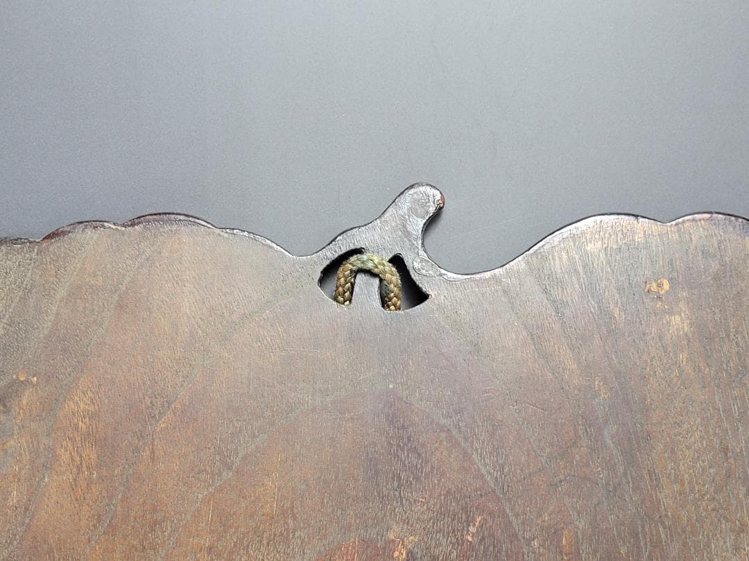 唐木製 寿山石 象嵌 女人図 木板 高さ約30.3cm