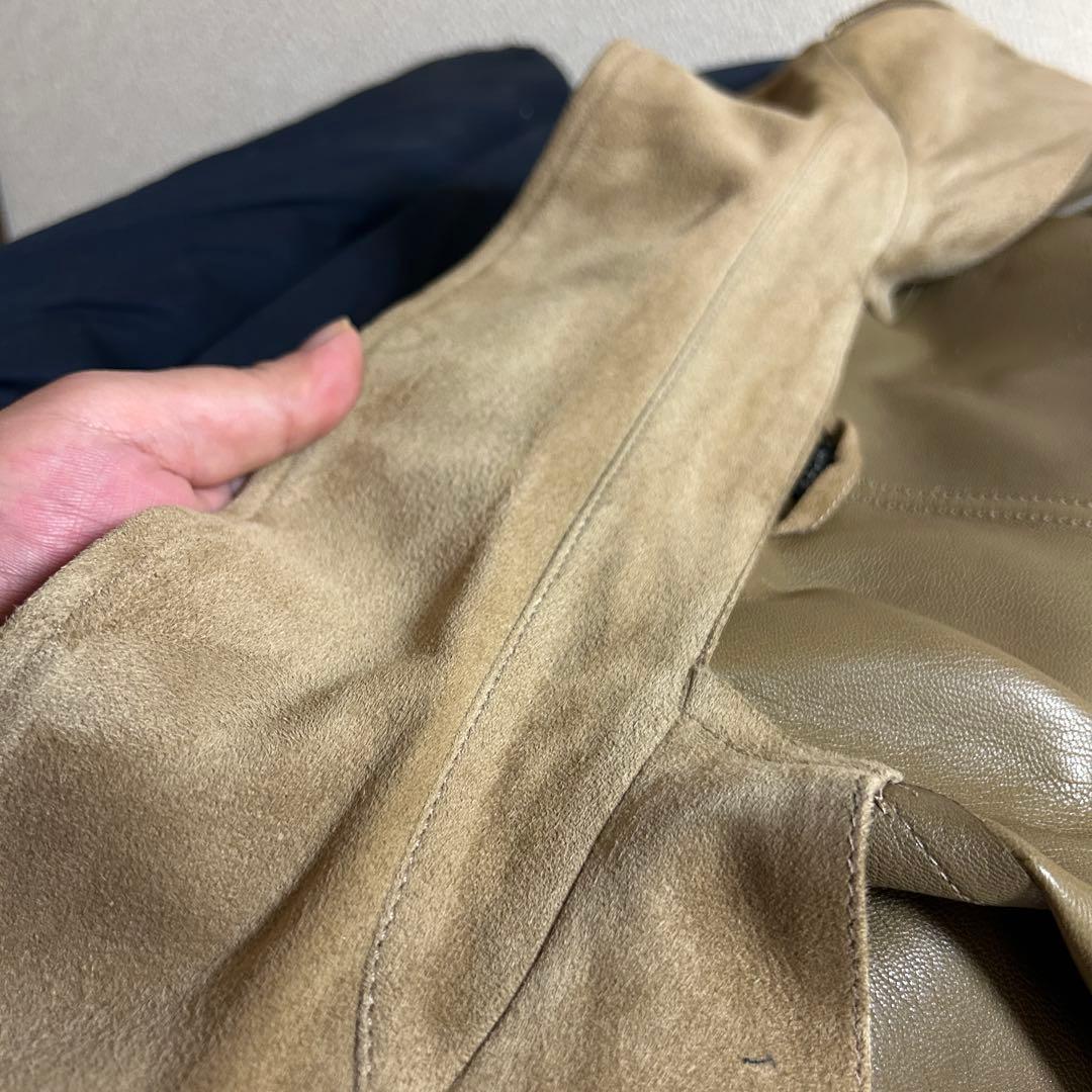 GUCCI スエード レザージャケット