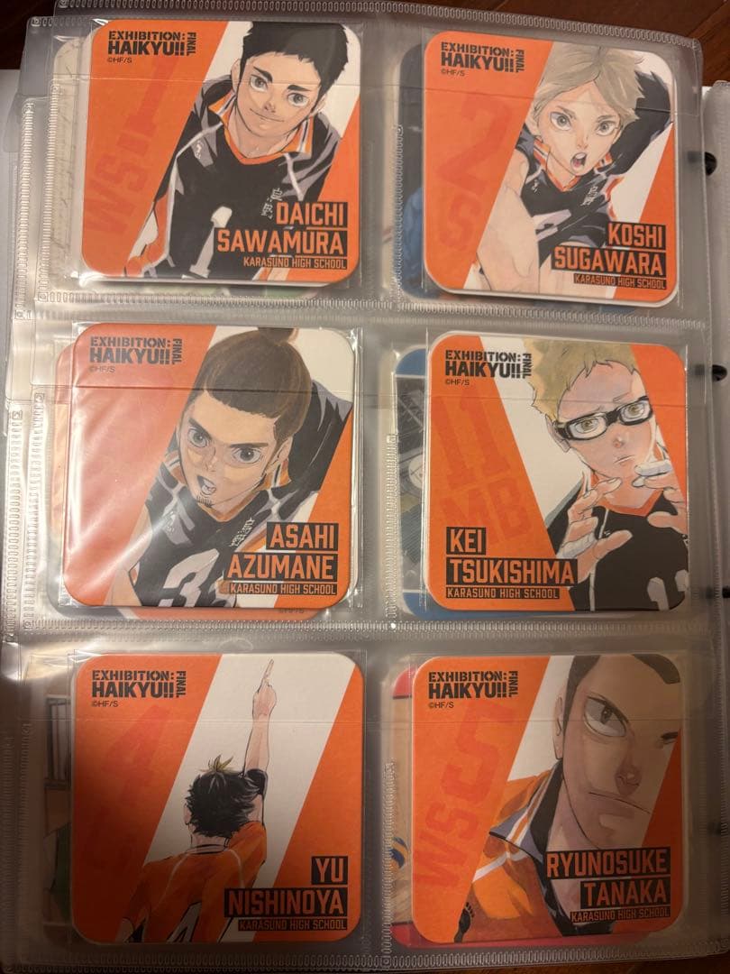 ハイキュー!! ハイキュー展 コースターBOX 第5弾　原画展 特典 48枚