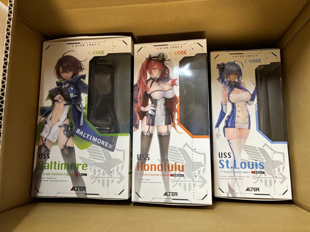 アルター　アズールレーンフィギュア　1/7 ボルチモア　ホノルル　セントルイス