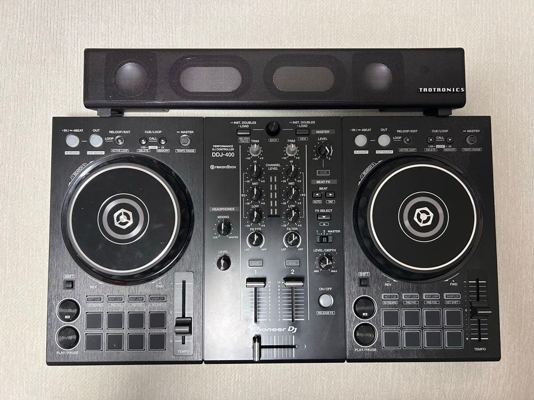 Pioneer DJ DDJ-400 + TAOTRONICS スピーカーセット