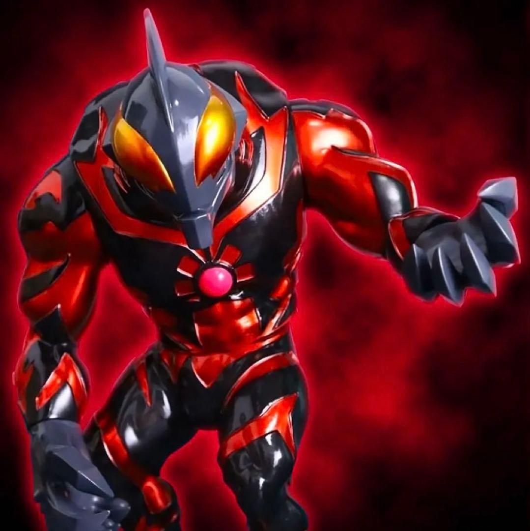 ウルトラマンベリアル(クリアーブラック) ソフビ　墓場の画廊　新品未開封