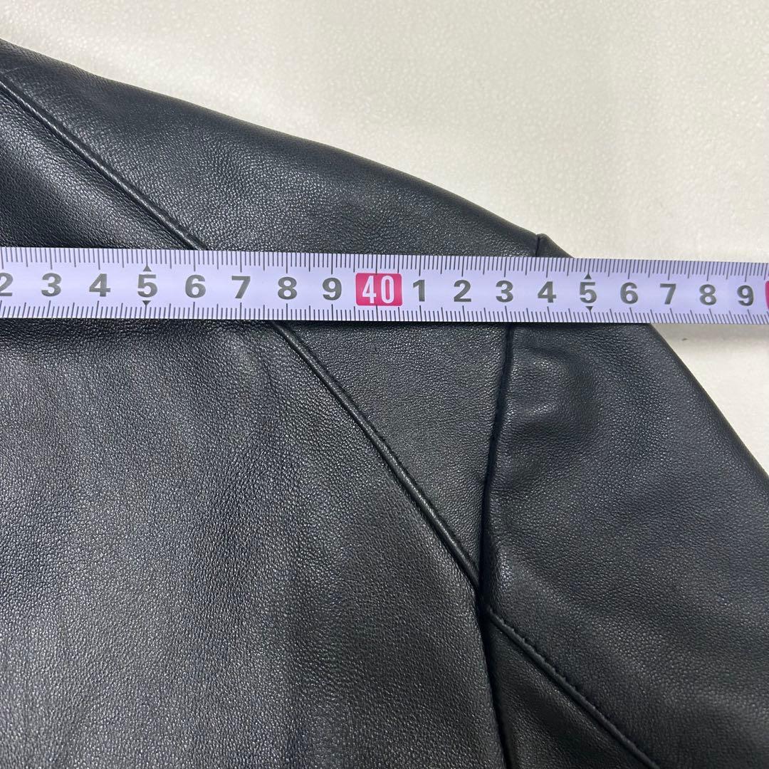 羊革　シングルライダース　黒　THE SHOP TK ラムレザージャケット