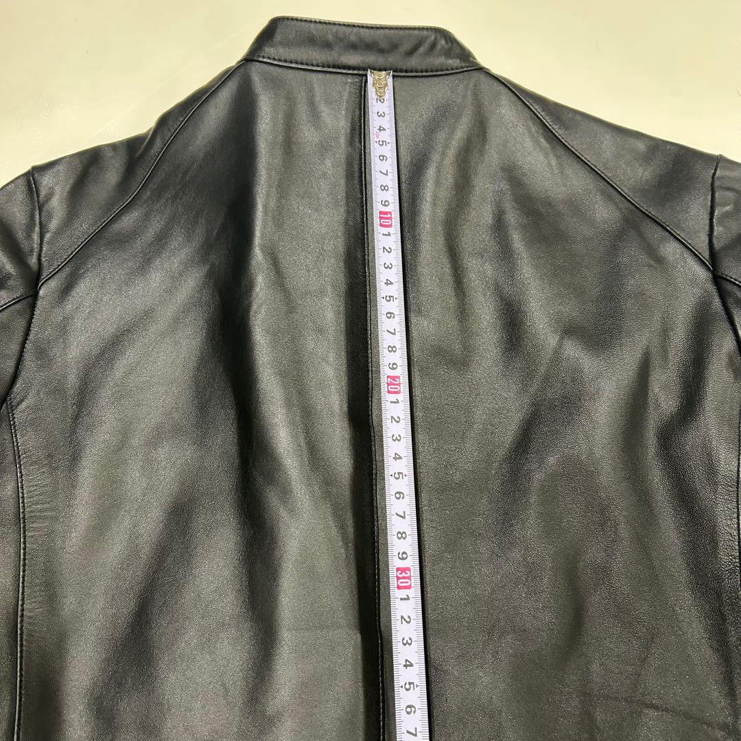 羊革　シングルライダース　黒　THE SHOP TK ラムレザージャケット