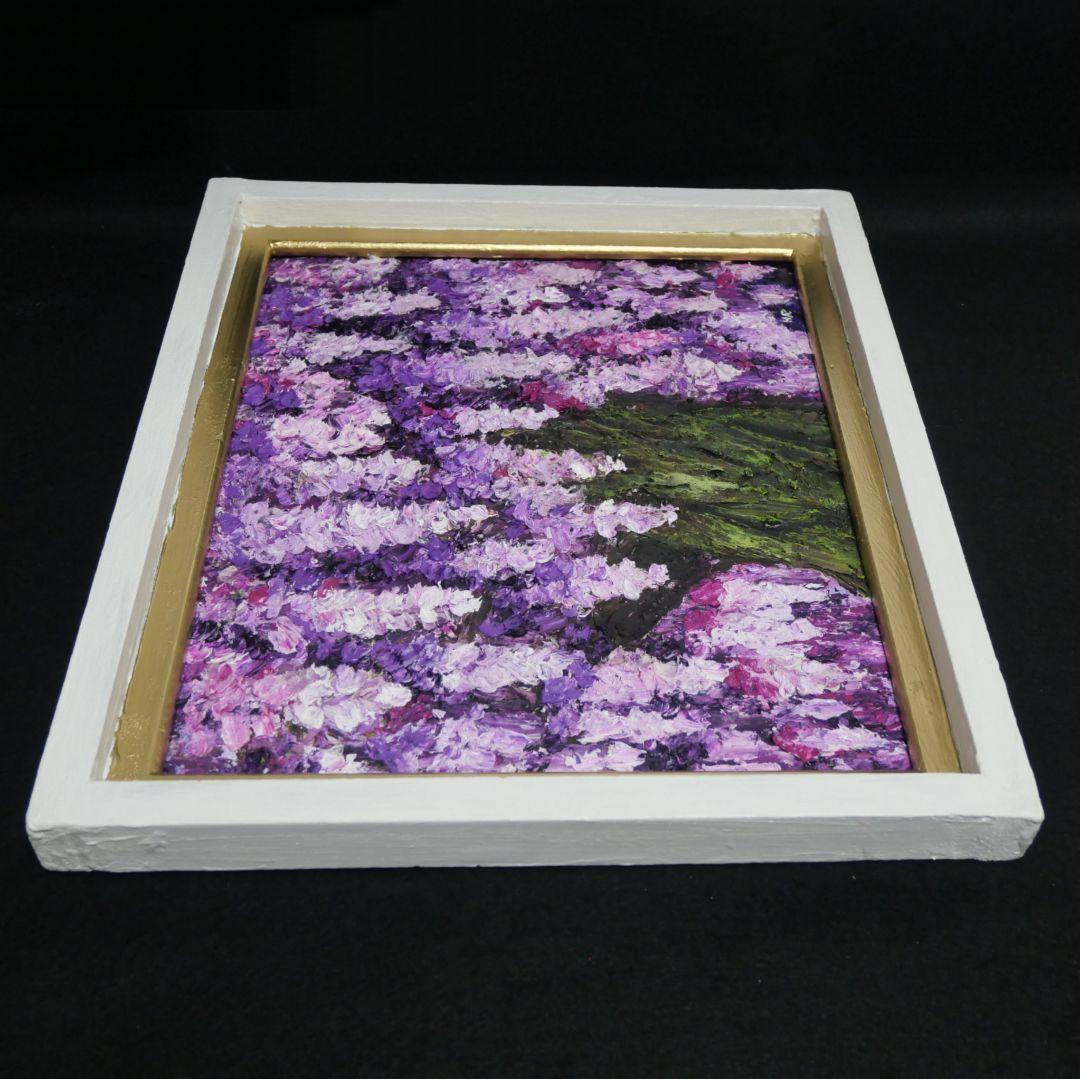 油絵 油彩 油彩画 絵 絵画 【藤】