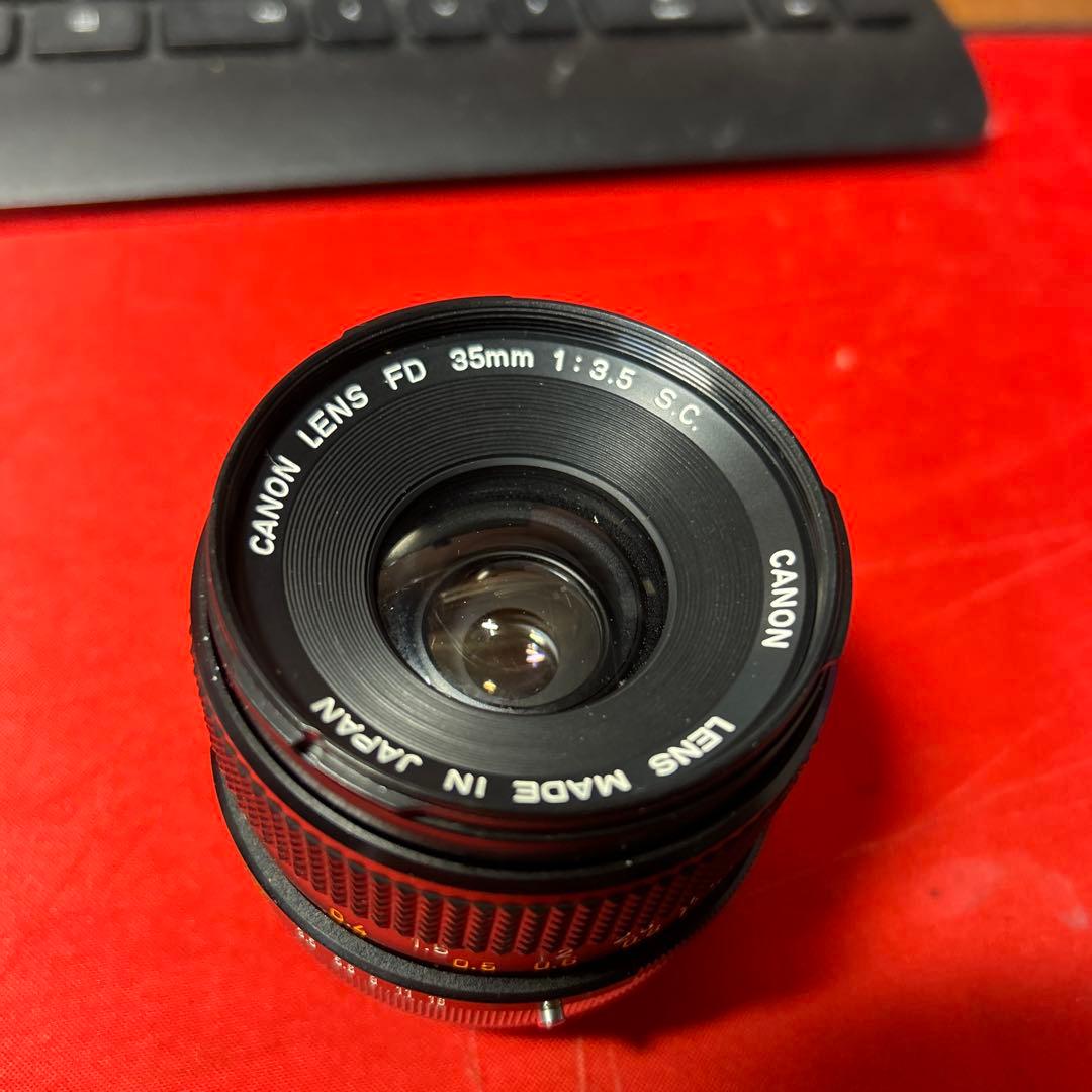 Canon FTb 一眼レフカメラ 50mmレンズ+35mmレンズ付