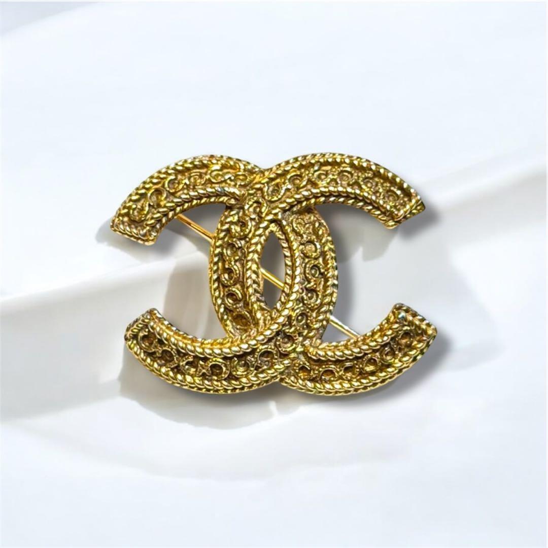 【最終値引き】CHANEL ブローチ ヴィンテージ シャネル　ココマーク