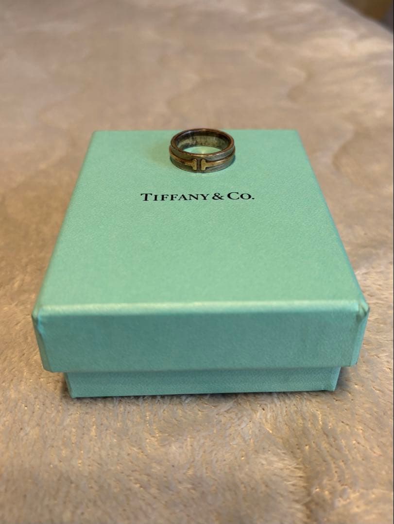 Tiffany & Co. ティファニー リング シルバー×ゴールド