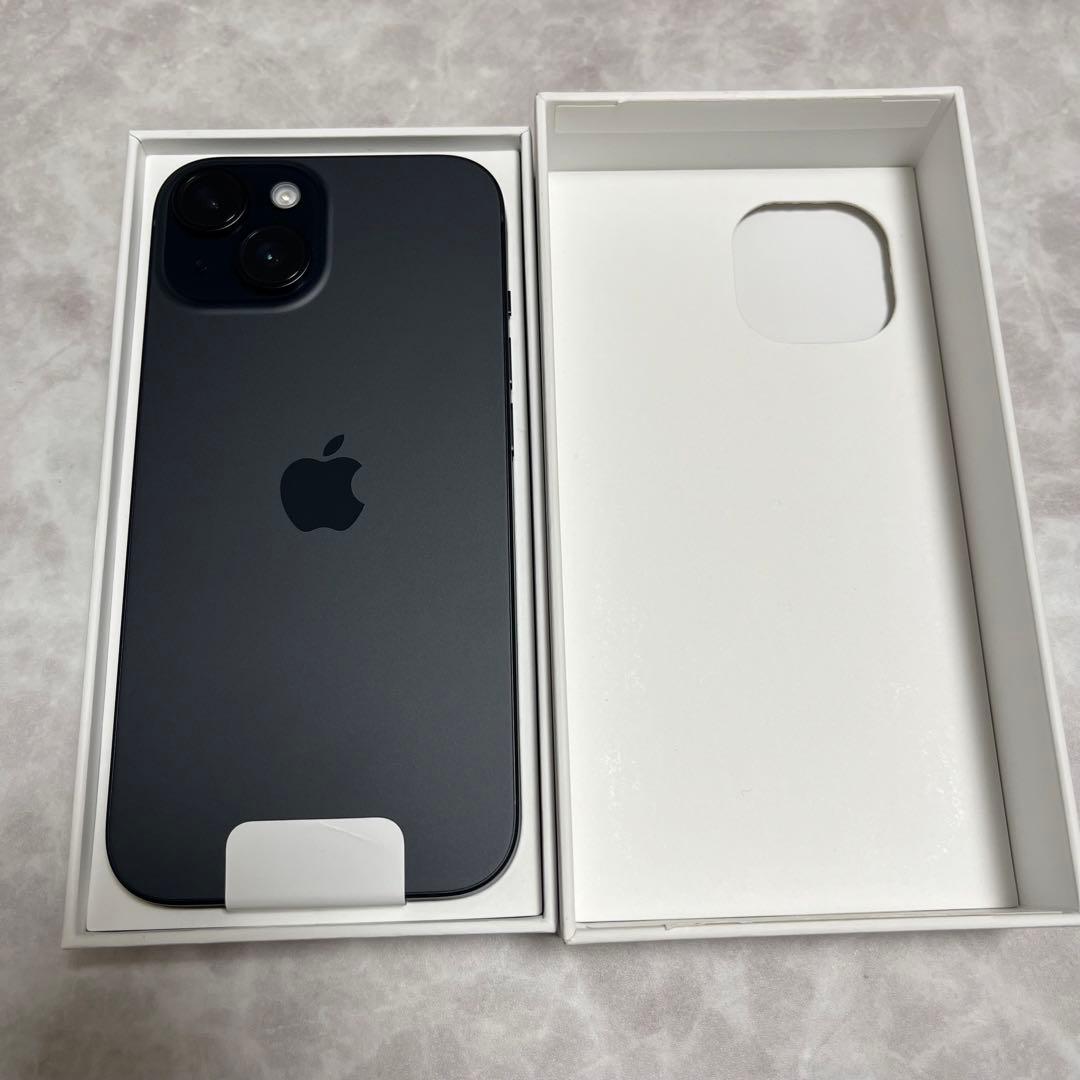 新品未使用　iPhone15 128G ブラック　SIMフリー